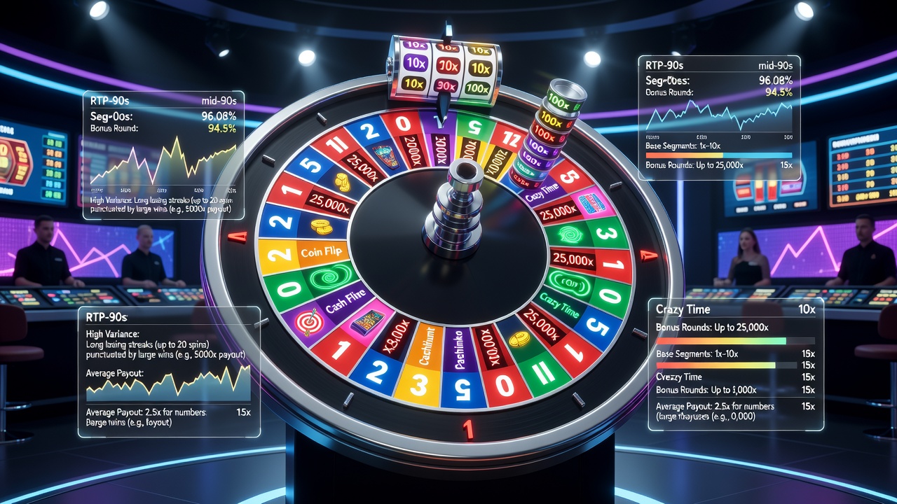 Crazy Time RTP: Percentage, Return to Player, Volatility, and Payout Explained