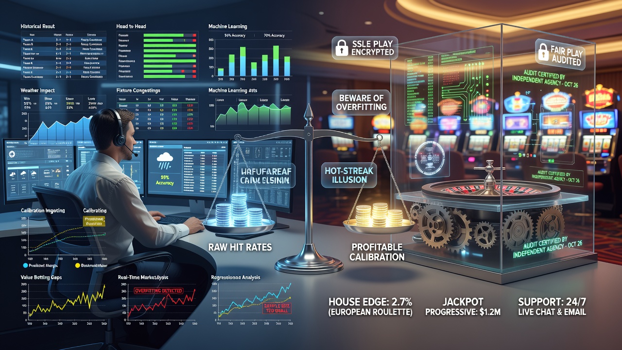 How Sports Predictions Work, How to Compare Their Accuracy, and What to Know About Online Casino Games, Safety, Audits, Jackpots, House Edge, Roulette, and Support