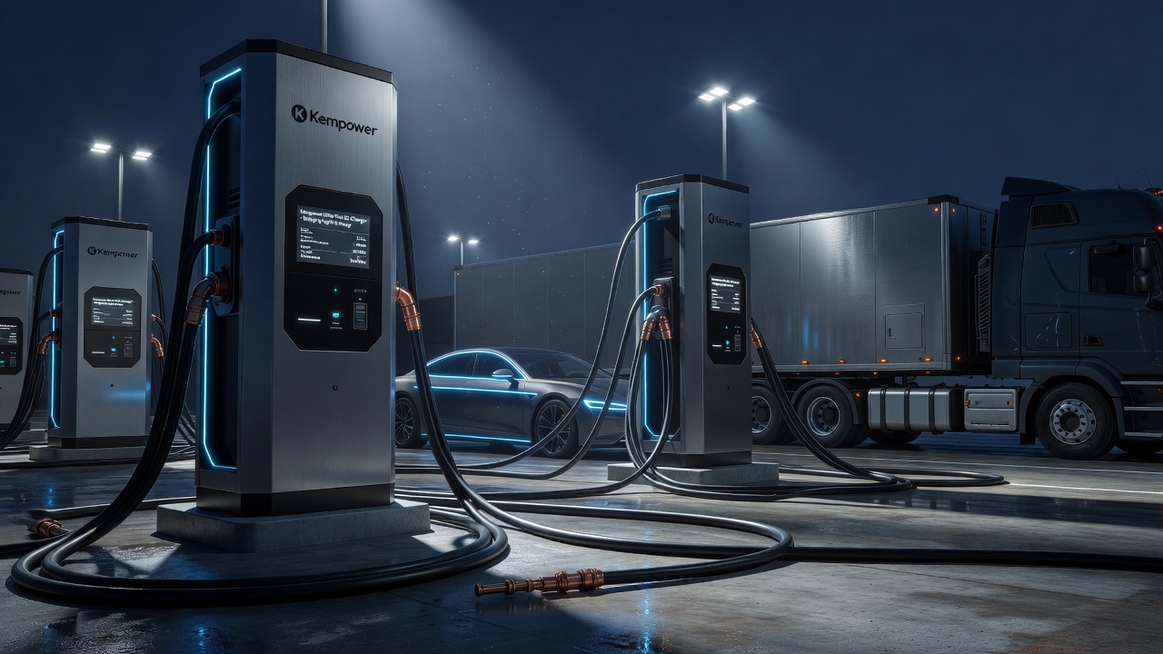 Kempower's New Charger Bridges Cars and Heavy-Duty Trucks